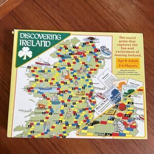 Vintage Discovering Ireland Board Game Gosling Games 1987